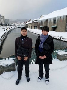 The Otaru city is the voluntary training according to the group.